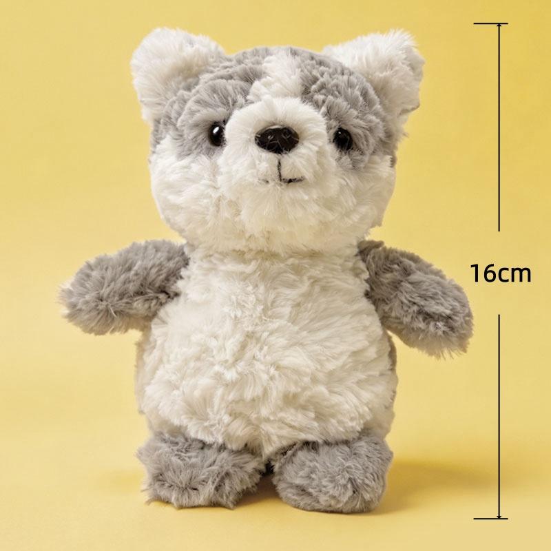 16Cm Animal Plush Toys Elephant Wolf Lion Sheep Bear Stuffed Doll Kawaii Home Decor Toys Accompany Sleep Toy Birthday Gifts