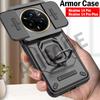 Magnetic Stand Funda for Realme 14 Pro Plus Case Armor Slide Camera Holder Shockproof Back Cover for Realme 14 Pro Capa