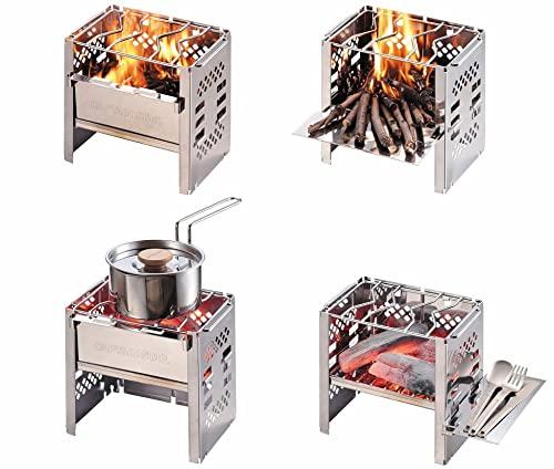 Captain Stag UG-45 Folding Kamado Grill B6