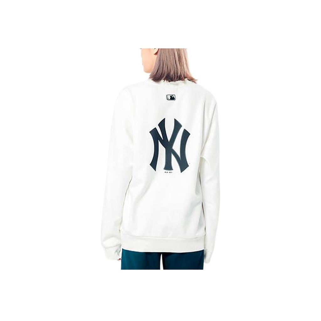 New MLB New York Yankees Sweatshirts Unisex White 31MTR1941-50I