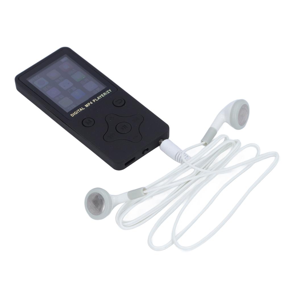32GB MP3 MP4 přehrávač s Bluetooth 5.0 1,8palcovým displejem Přenosný HiFi hudební přehrávač s reproduktorem