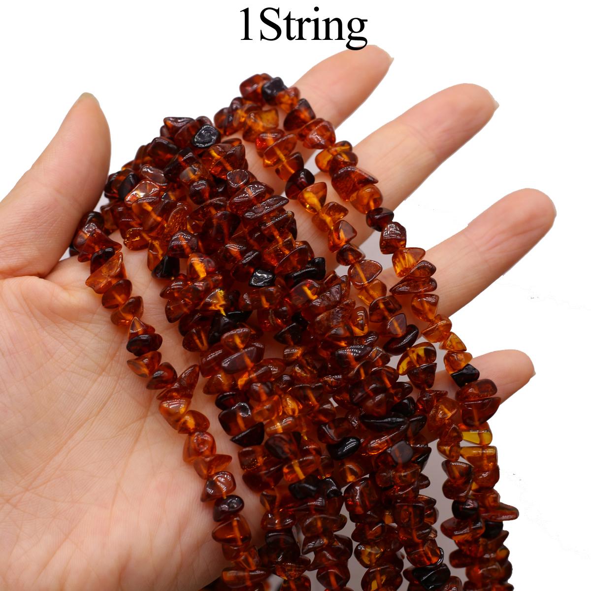 

1 нить, старинные роскошные красные желтые янтарные бусины для самостоятельного изготовления женского и мужского ожерелья, браслета на щиколотку, аксессуары, уникальный новогодний рождественский подарок, поделки 38 см 1String/38cm красный