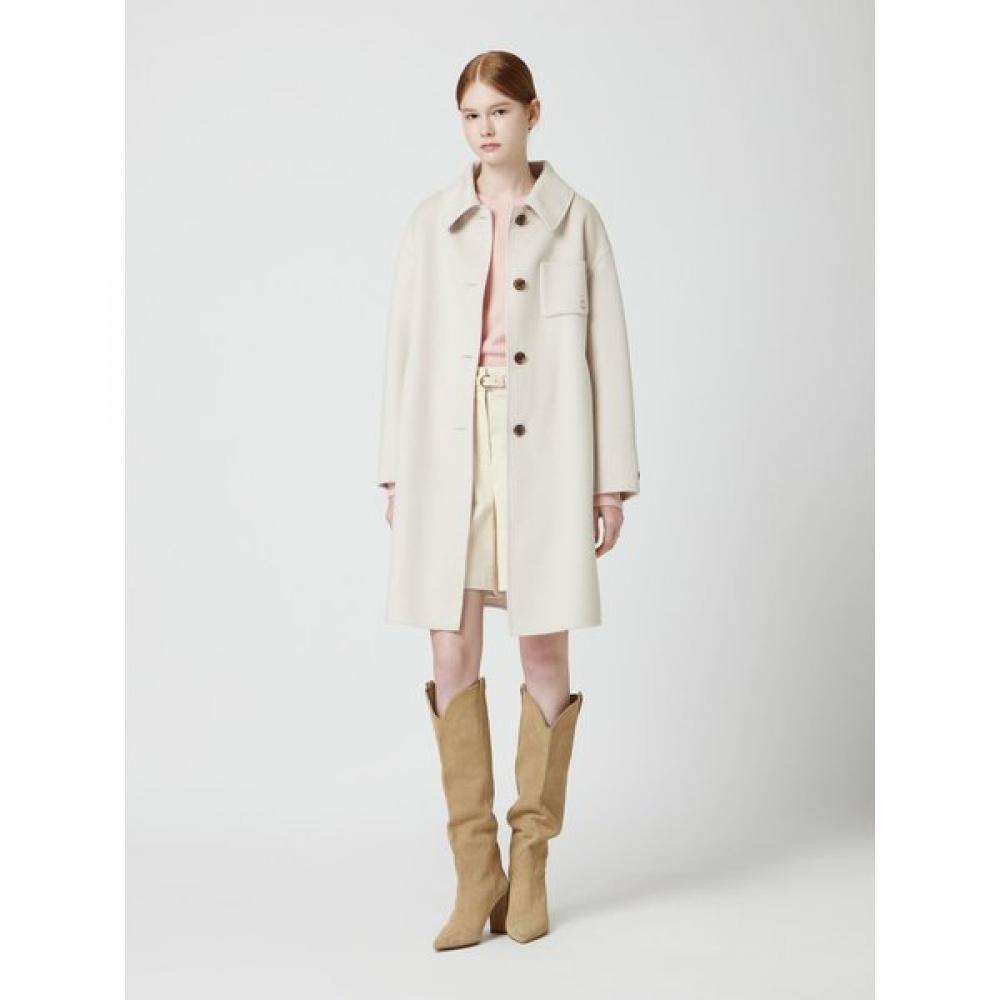 Cc Collect Kaschmir-Mischung Einzelner Mac-Mantel C254msg162