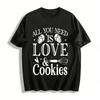 Solid Color Casual Crew Neck Basic Top Pure cotton T-shirt