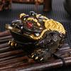 Tea Pet, High-End Color-Changing Tea Pet, Three-Legged Golden Toad Tea Pet, Tea Table Decoration, Housewarming Gift