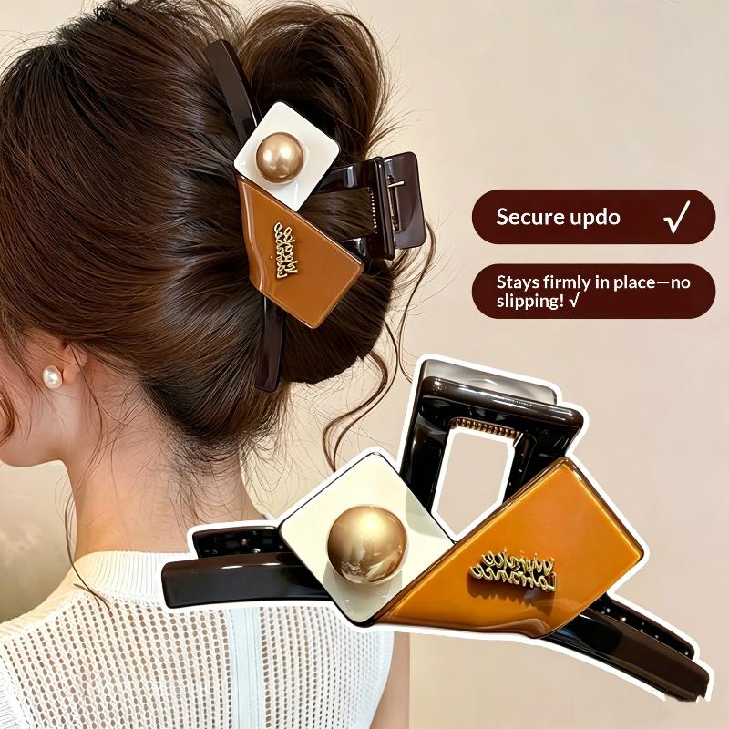 Large Hair Claws For Women Big Hair Clip Adults Hair Accessories Shark Claws For Ponytail Bun Daily Hairstyle
