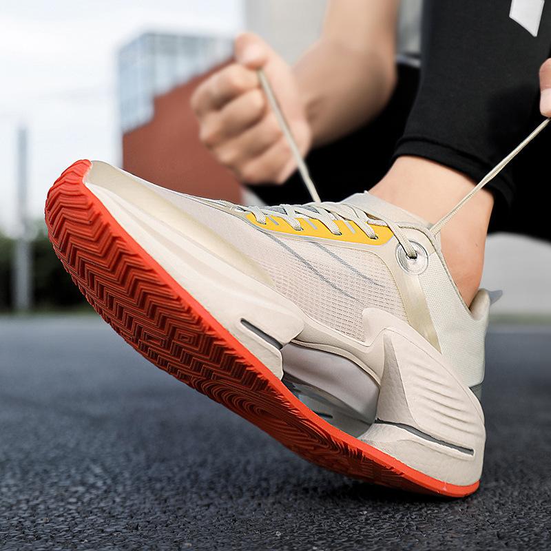 Autumn Running Shoes for Men and Women Ultra-light Shock-absorbing Mesh Breathable Lightweight Wear-resistant Couple Sports Shoes