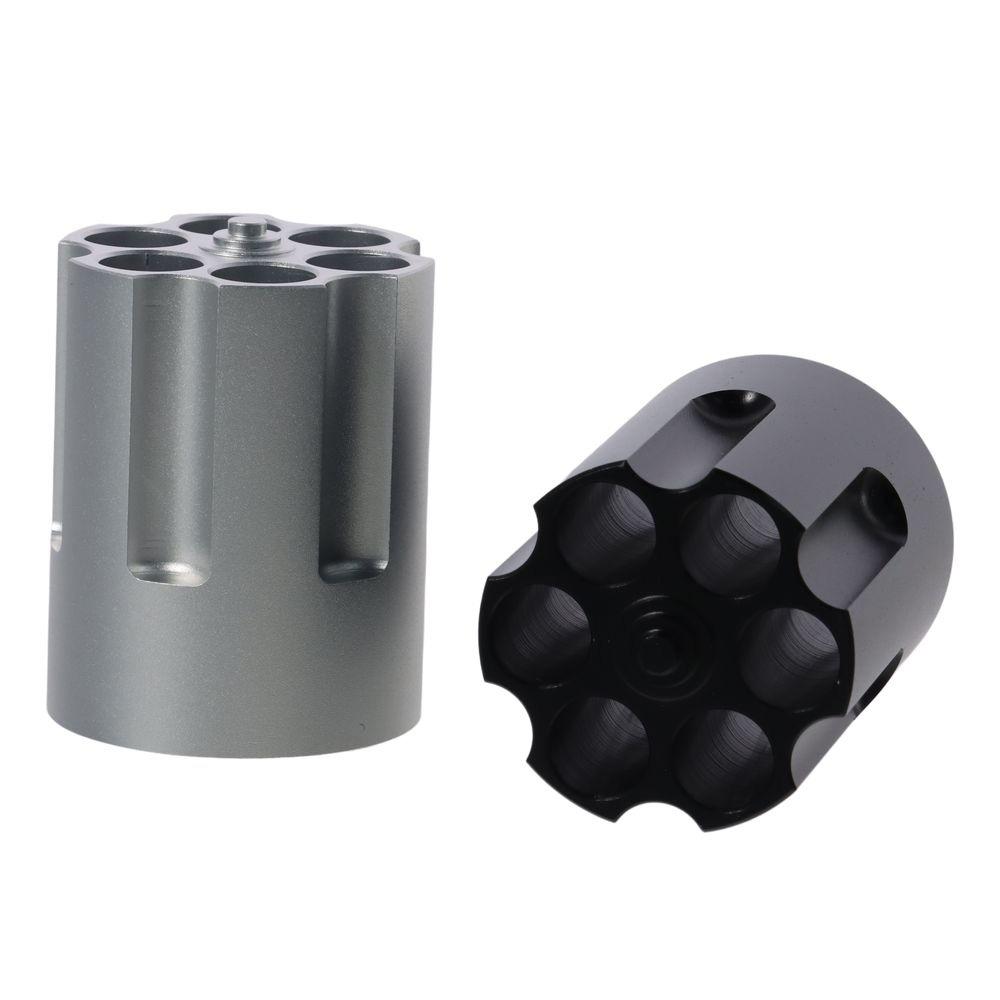 Soccer Pen Holder Creative Gun Cylinder Shaped Multifunctional Metal Storage Box Portable Pencil Stand Painting Brush Pen Hole