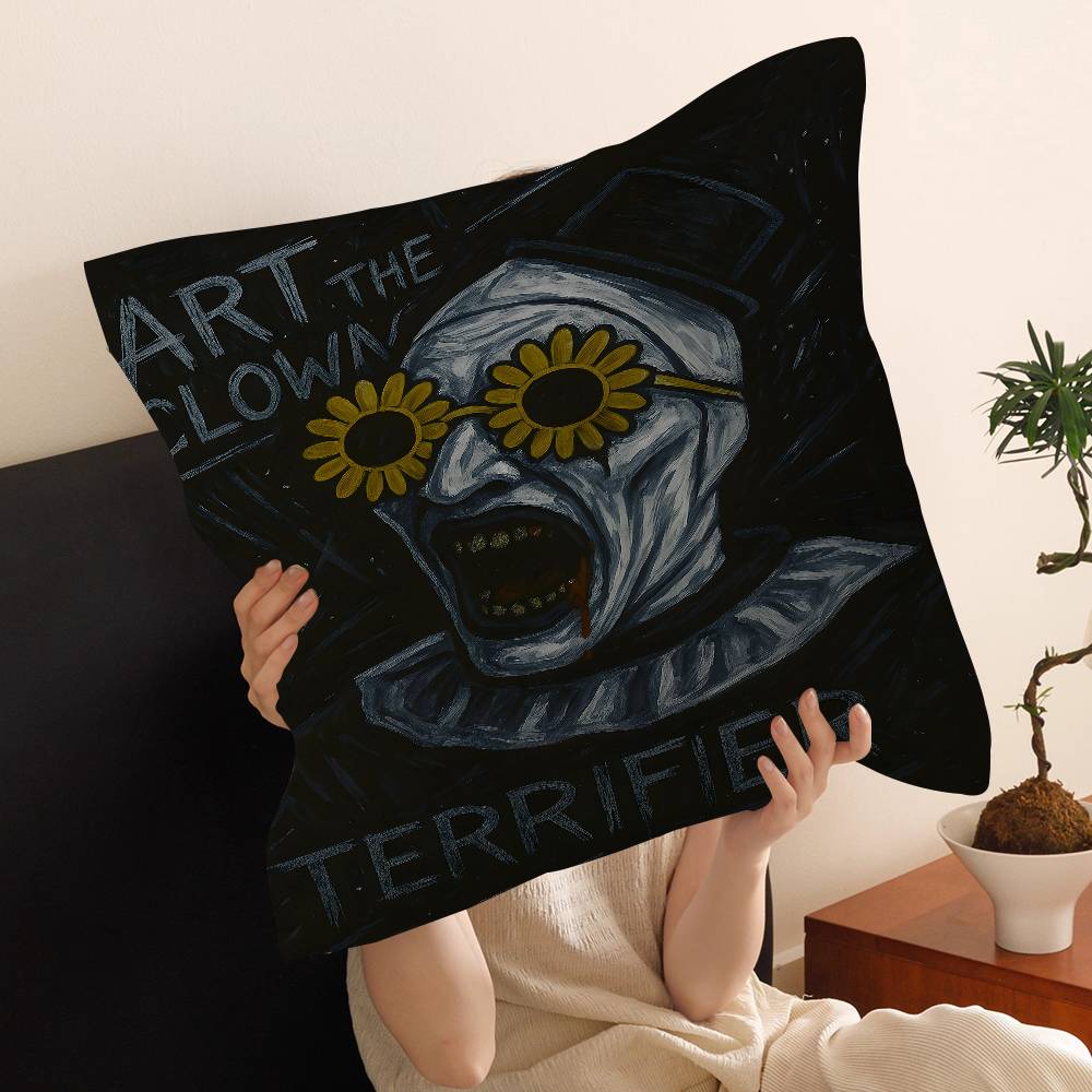 Film Funny TTerrifier Horror   pillow cover sofa cushion cover home room decoration children gift