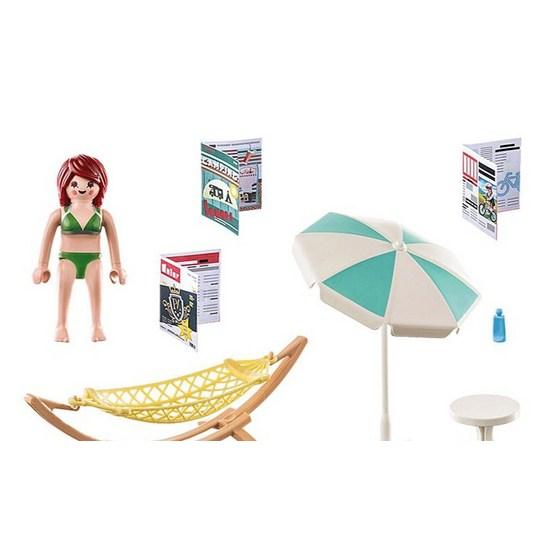 Playmobil Hammock and Vacationer 71428, 1 piece, popular toys in Korea