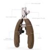 Spring Pet Nail Clippers Stainless Steel Blade Dog Nail Trimmer Cat Nail Cutter with Safety Guard To Avoid Over-Cutting for Safe Precise Trimming
