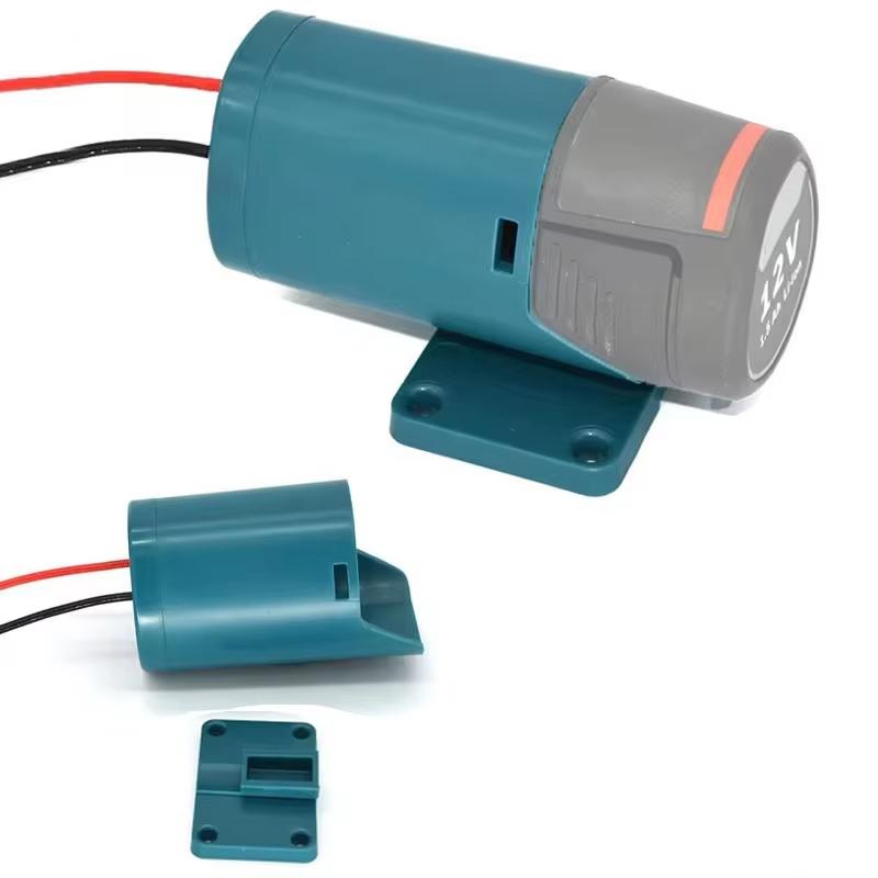 Power Wheels Adapter for Bosch 10.8V 12V Li-ion Battery DIY Power Connector Power Tool Battery Converter with 14AWG Wires