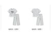 Balabala Girls' Short Sleeve Set