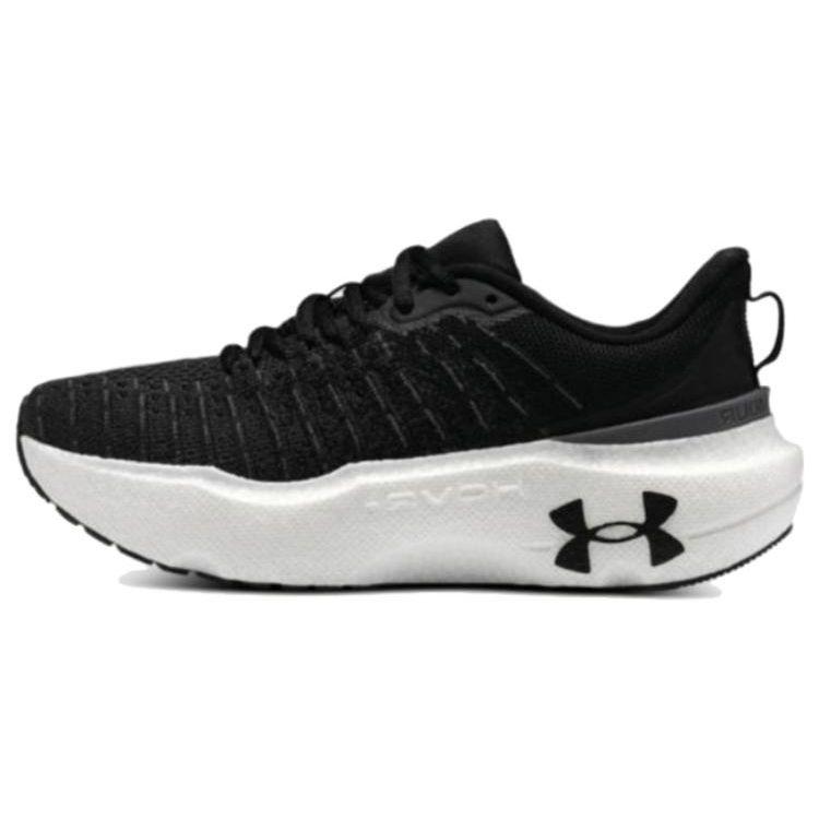 Under Armour Women s Infinite Elite Running Shoes Black White 3027199-001 37.5