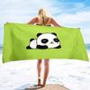 Cute Panda Beach Towel Quick Dry Cartoon Animal Bath Towel Soft Sport Travel Spa Gym Swim Pool Towels Microfiber Bikini Cover Up
