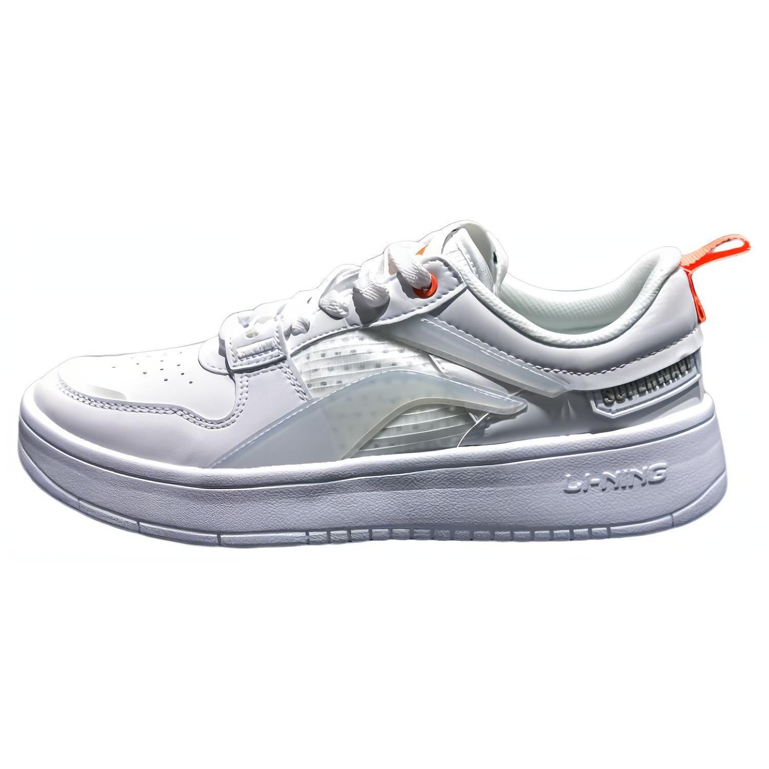 

New LiNing Wave Lite Slip Resistant Low Top Skateboard Shoes Women s White AGCT190-1 35