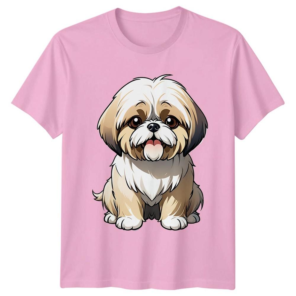 Cute Shih Tzu Dog TShirt Shih Tzu Dogs Birthday Gift For Him And Her