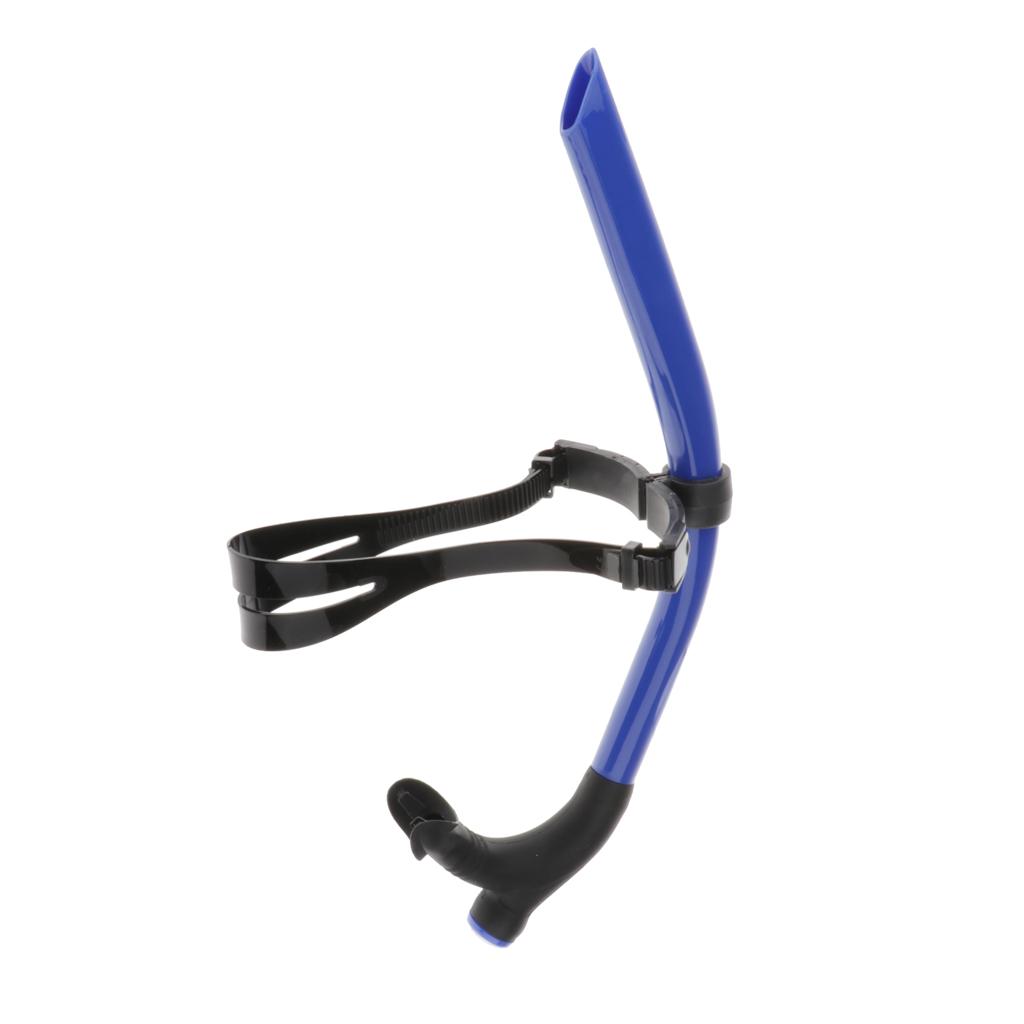 Deluxe Snorkel Swim Stroke Training Mouthpiece Tube Strap