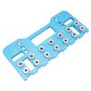 Shelf Pin Drilling Jig 64 128 192mm Handle Hole Spacing Aluminum Alloy Adjustable Cabinet Handle Install Template for