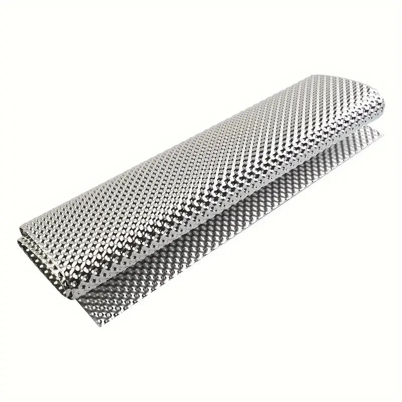

300X500mm Exhaust Heat Shield Exhaust Manifold Embossed Aluminum Heat Shield Turbo Manifold Exhausts Electrical Cars Accessories Multi-piece