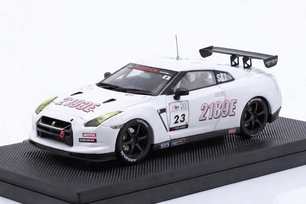 EBBRO Nissan Nismo Super Taikyu 2010 Fuji White 1/43 GT-R (Finished Model)