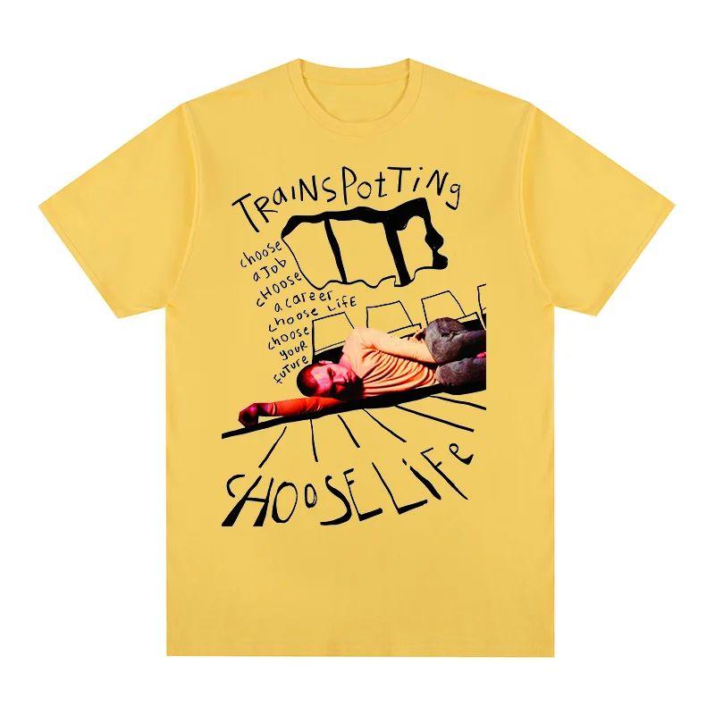 Y2k Hip Hop T-shirt Trainspotting Vintage T-shirt Creatieve Print Top Casual Los Streetwear Nieuwe T-shirts Verjaardagscadeaus Unisex