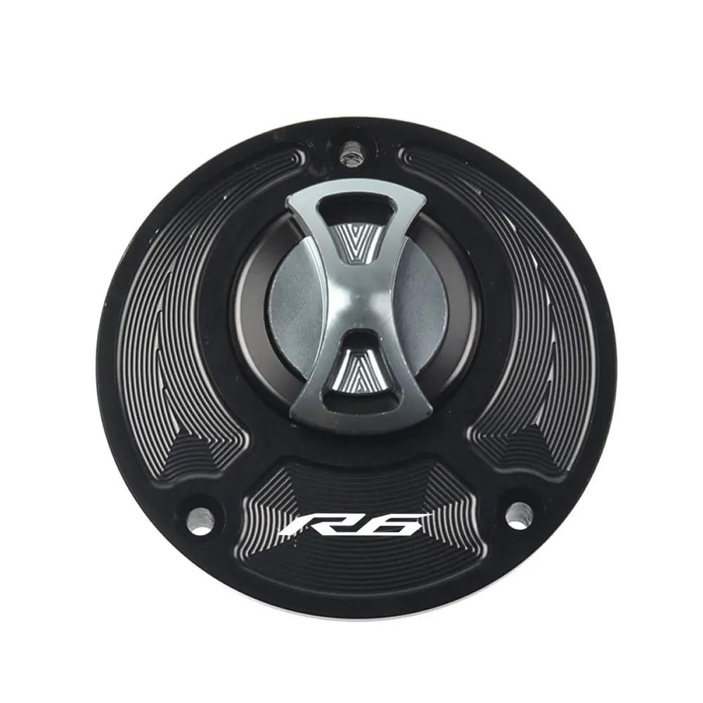 For YAMAHA YZF R1 R1M R7 R6 R15 R15M R3 Fuel Gas Tank Cover Quick Release Rotate Aluminum Oil Cap Racing Motorcycle Accessories