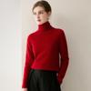 Women's Pure Cashmere High Neck Sweater - Autumn/Winter Commuter Style Pullover