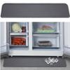 Fridge Mats Drip Tray Leak Catcher Mat Silicone refrigerator mat Mini Fridge Silicone Mat  for Kitchen Closet Counter Under