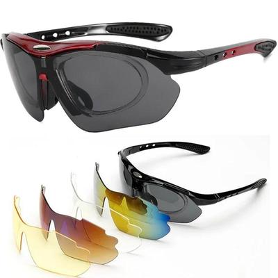 Cycling Glasses Mens Womens Sports Sunglasses Goggles MTB Road Anti-glare Riding Bicycle Bike Eyewear Protection No Replacement 7