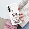 Coque Funda Pour Samsung Galaxy M14 M34 M54 5G Housse Fleur Colorée Cœur Dessin Animé Souple TPU Coque Pour Samsung M 14 Léopard Capa