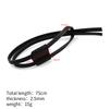 Leather Bucket Bag Drawstring Strap Shoulder Crossbody Handbag Straps Slide Lock Buckle Crochet Bags Replacement Purse Accessory