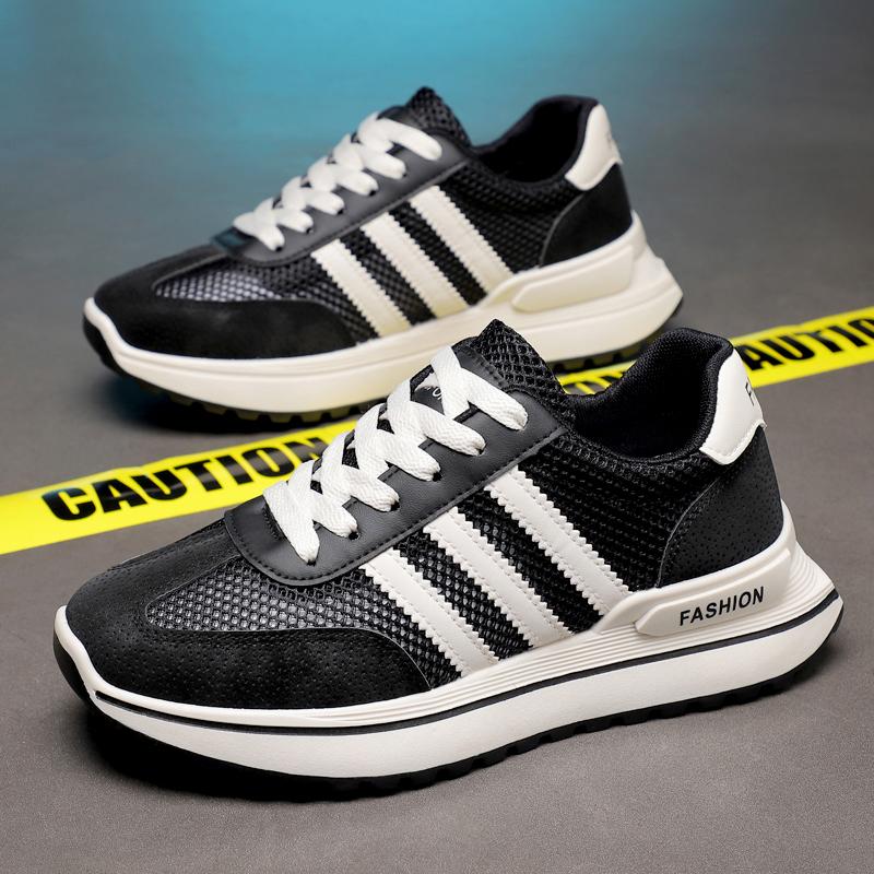 Stretchable Running Shoes for Men Casual Sports Sneakers - Wide Toe Jogging Trainers Free Shipping