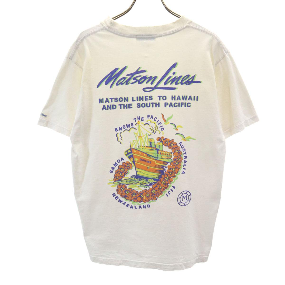 

SUN SURF Short sleeve T-shirt white Men s Used