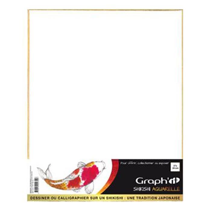 Shikishi acquerello grande ritratto di Graph'It (Dimensioni: 27,2x24,2 centimetri)