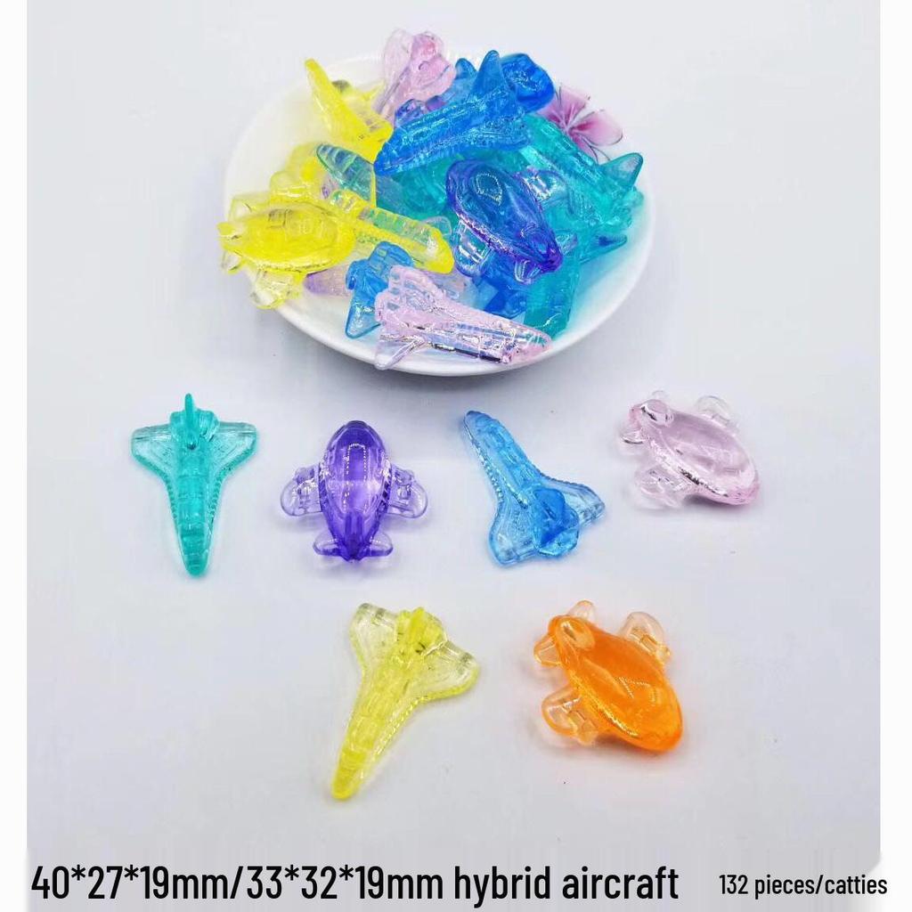 Colorful Mini Acrylic Milk Bottle Cartoon Ornaments - Cute Handmade DIY Decorative Accessories