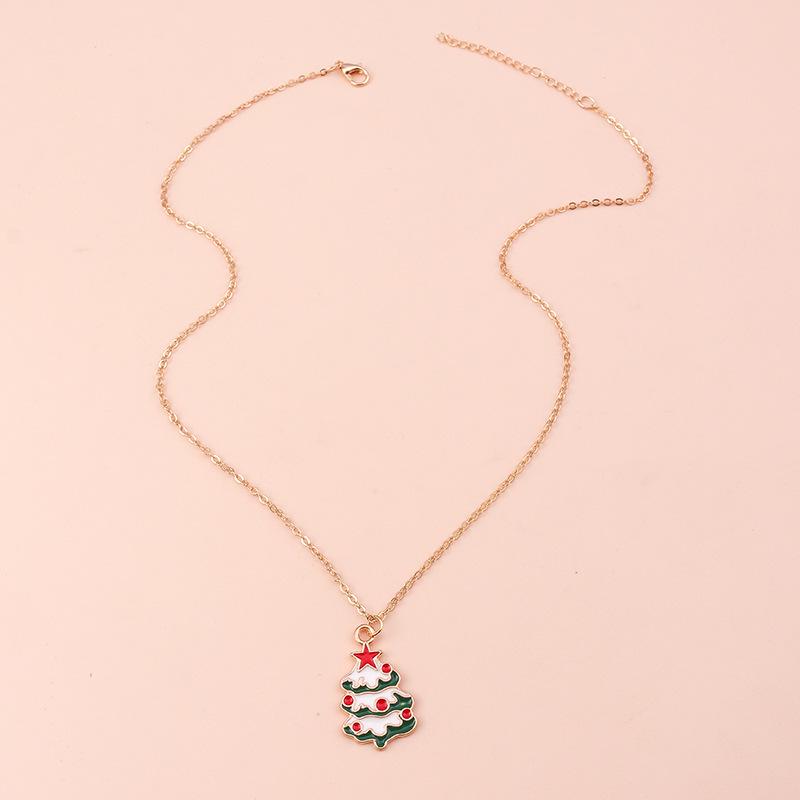 Christmas Bestseller Necklace: Santa Claus, Christmas Tree, and Snowman Sweater Chain