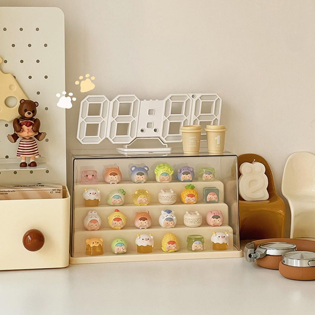 Acrylic Display Box For Model Figurines Practical Acrylic Display Case Storage Holder For Home And Office Collectibles