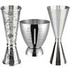 30/60ml Cocktailbar Edelstahl Jigger Doppel Spirituosen Messbecher Für Hausbar Party Club Zubehör Barwerkzeuge home