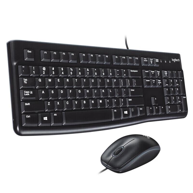 Logitech MK120 Wired Keyboard and Mouse Combo