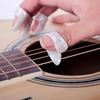 4 Adet/Set Gitar Parçası Parmak Pena Gitar Penası Manyetik Gitar Bas Fingerstyle Baş Pena Pena Gitar Askısı Aksesuar
