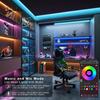 1-20M 5050 RGB LED Strip Lights Bluetooth WiFi App IR Remote Control Flexible Tape Light For Bedroom Decoration