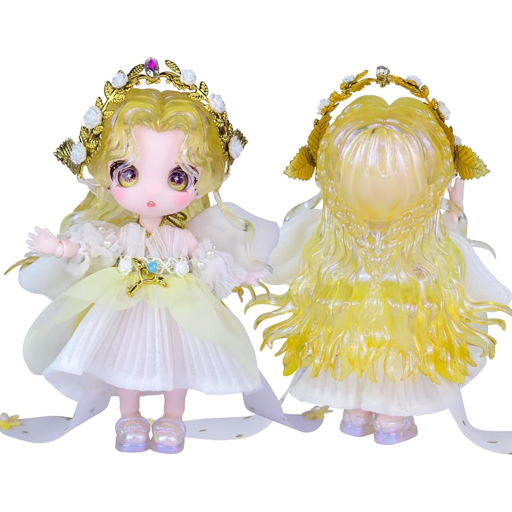 ICY Fortune Days BJD Doll 13cm Anime Style Gift Set Decorative DIY Exercise Collection for Girls 8+