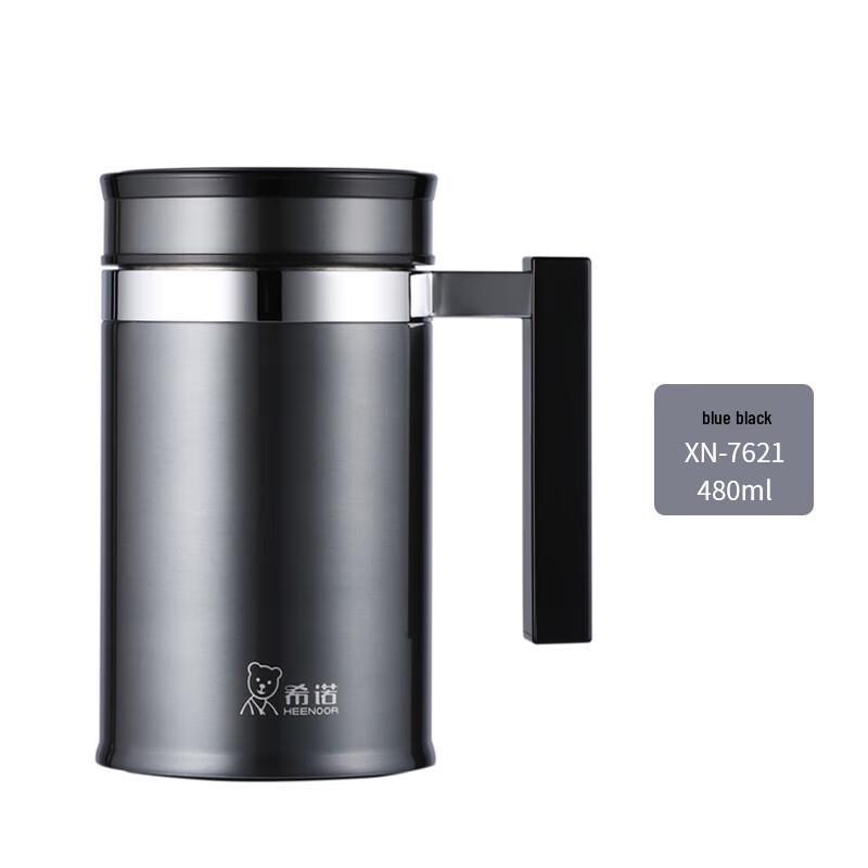 Heenoor 304 Stainless Steel Business Vacuum Flask with Handle and Filter