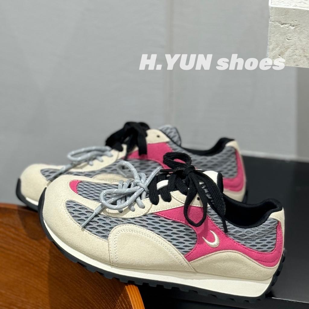 Tide brand 2025 new mesh breathable casual sports shoes women's light Forrest Gump running training shoes non-slip hiking shoes