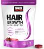Lustriva Biotin Gummies Hair Growth Support 60 Count Mixed Berry Flavor