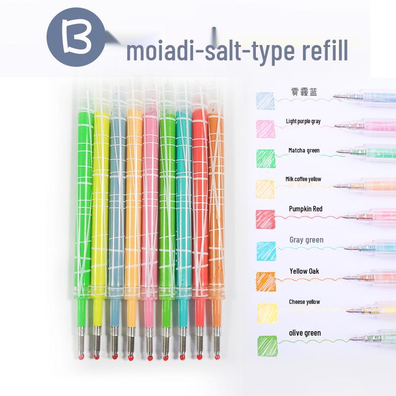 Morandi-Farben Retro Stiftminen: Druckbleistift, Neutrale Farbtöne, Ideal für Schüler, Notizbücher, Markierungen & Japanisch inspirierte Schreibwaren