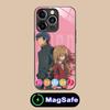 Anime Toradora Mobile Cell Phone Case for iPhone 17 16 15 14 13 12 11 Air Pro Max Plus Mini MagSafe Glass Colorful Cover Luxury