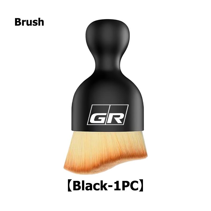 

For Toyota Soft Car Interior Detailing Brush Air Vent Dust Cleaner Tool Accessories GRsport Hilux Aygo Yaris Corolla Rav4 GR