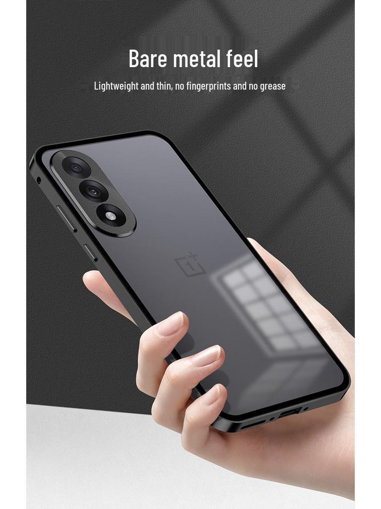 Grenzübergreifend kompatible OnePlus Nord CE 5 Pop-Up Handyhülle und Nord 5 Racing Edition Metall-Schutzrückwand